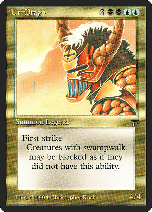 Ur-Drago - Legends Rare Card