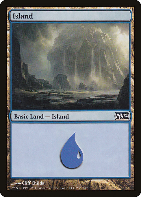 Island - Magic 2012 Common Card