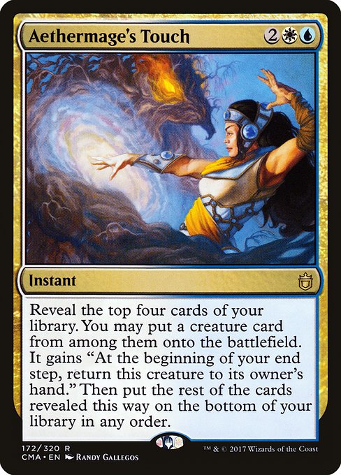 Aethermage's Touch - Commander Anthology Rare Card