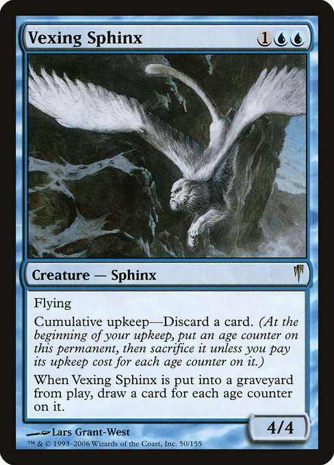Vexing Sphinx - Coldsnap Rare Card