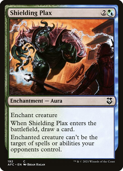 Shielding Plax - Forgotten Realms Commander Common Card