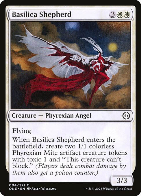Basilica Shepherd - Phyrexia: All Will Be One Common Card