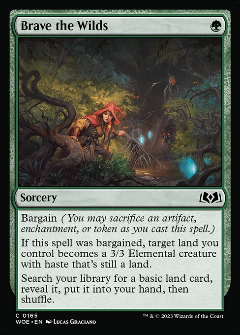 Brave the Wilds - Wilds of Eldraine Common Card