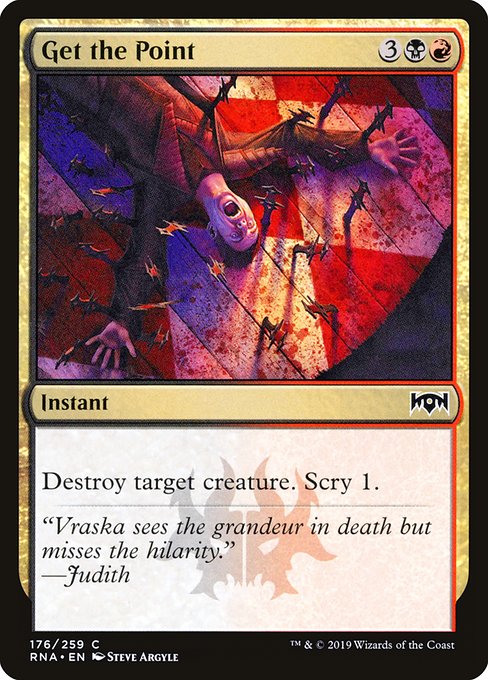 Get the Point - Ravnica Allegiance Common Card