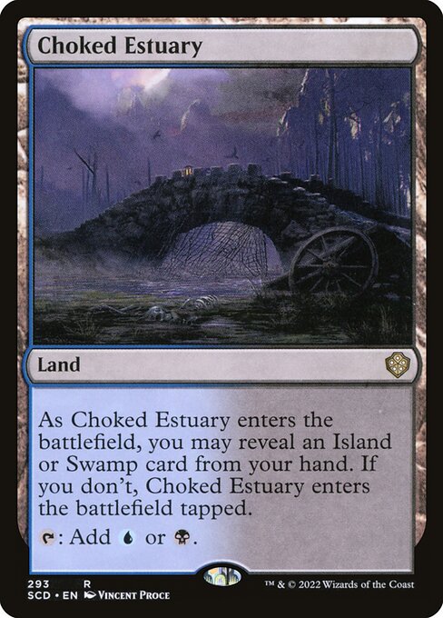 Choked Estuary - Starter Commander Decks Rare Card
