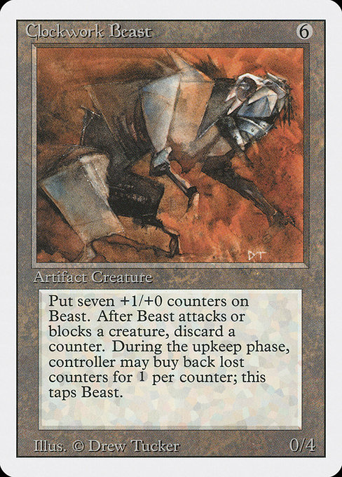 Clockwork Beast - Revised Edition Rare Card