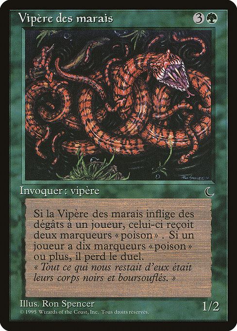 Marsh Viper - Renaissance Common Card