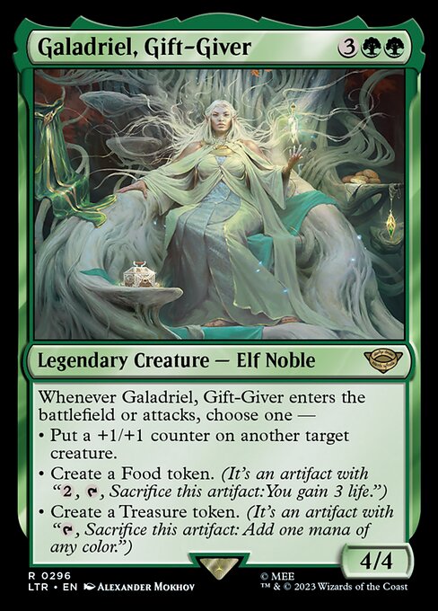 Galadriel, Gift-Giver - The Lord of the Rings: Tales of Middle-earth Rare Card