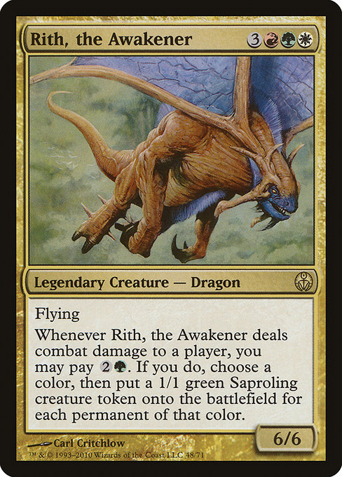 Rith, the Awakener - Duel Decks: Phyrexia vs. the Coalition Rare Card