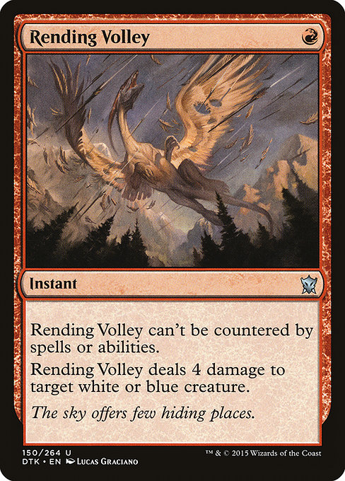 Rending Volley - Dragons of Tarkir Uncommon Card