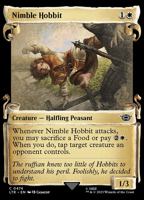 Nimble Hobbit - The Lord of the Rings: Tales of Middle-earth Common Card