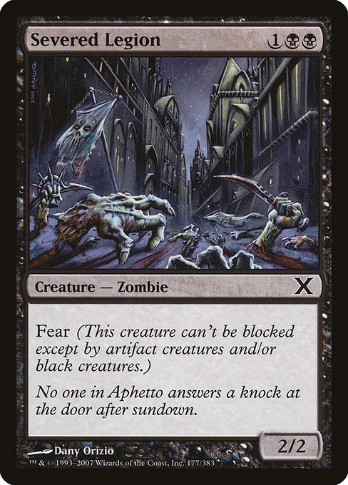 Severed Legion - Tenth Edition Common Card