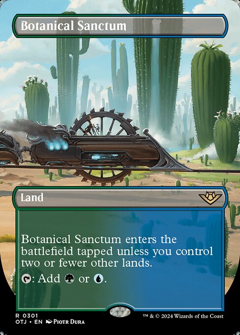 Botanical Sanctum - Outlaws of Thunder Junction Rare Card