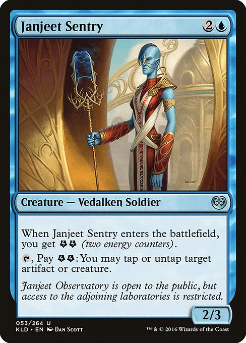 Janjeet Sentry - Kaladesh Uncommon Card