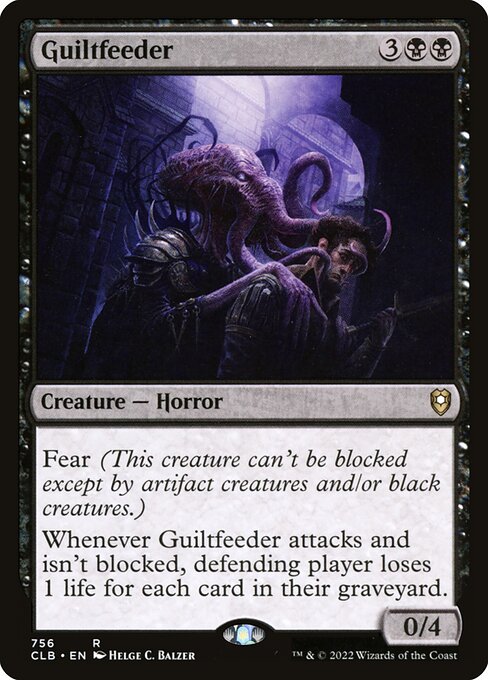 Guiltfeeder - Commander Legends: Battle for Baldur's Gate Rare Card