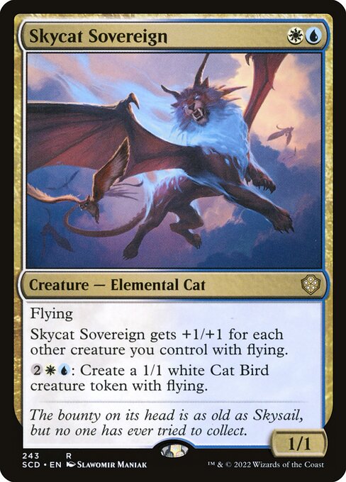 Skycat Sovereign - Starter Commander Decks Rare Card