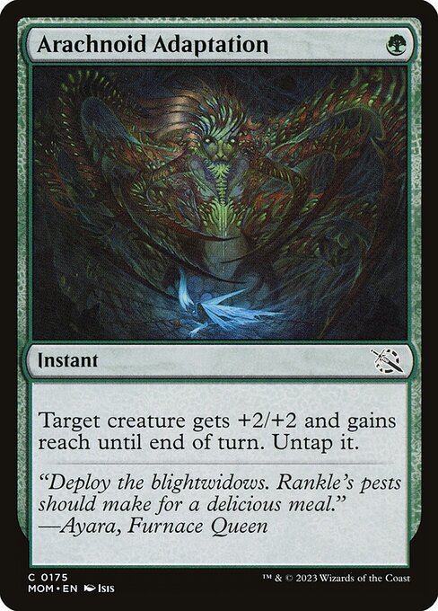 Arachnoid Adaptation - March of the Machine Common Card