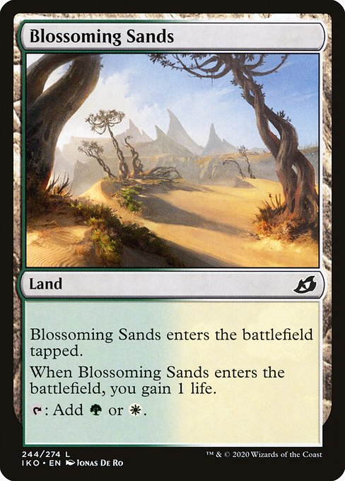 Blossoming Sands - Ikoria: Lair of Behemoths Common Card