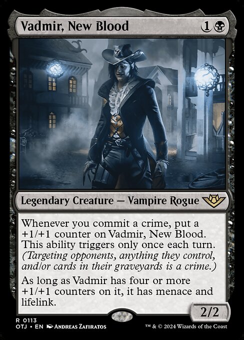 Vadmir, New Blood - Outlaws of Thunder Junction Rare Card