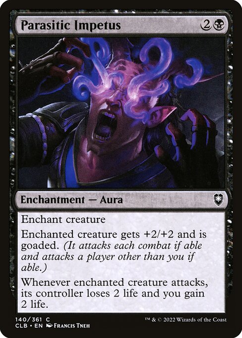 Parasitic Impetus - Commander Legends: Battle for Baldur's Gate Common Card