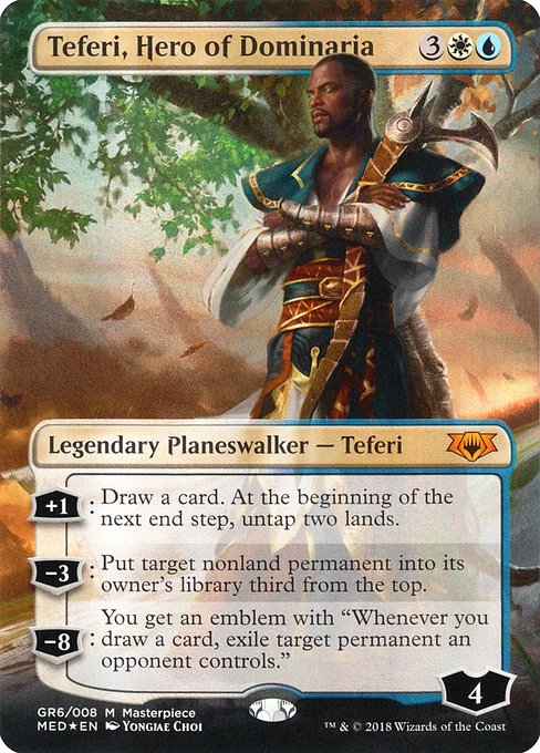 Teferi, Hero of Dominaria - Mythic Edition Mythic Card