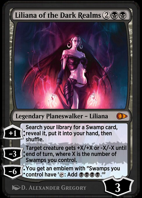 Liliana of the Dark Realms - Pioneer Masters Mythic Card