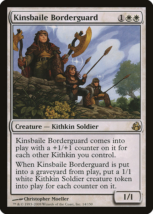Kinsbaile Borderguard - Morningtide Rare Card