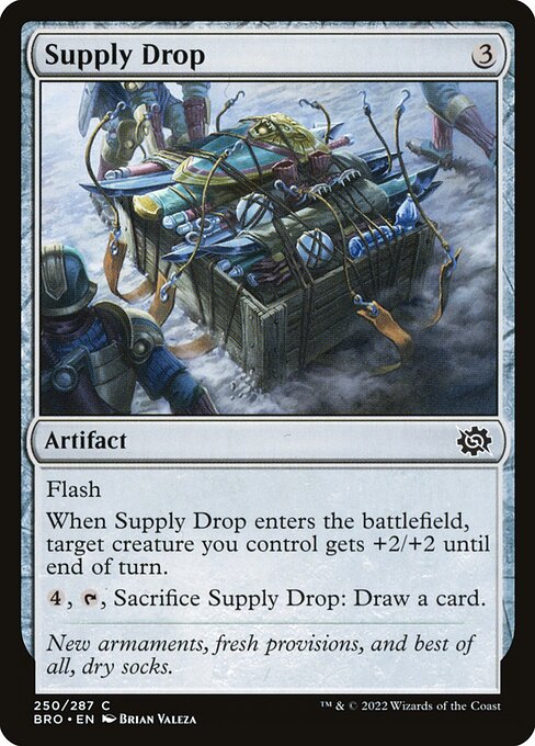 Supply Drop - The Brothers' War Common Card