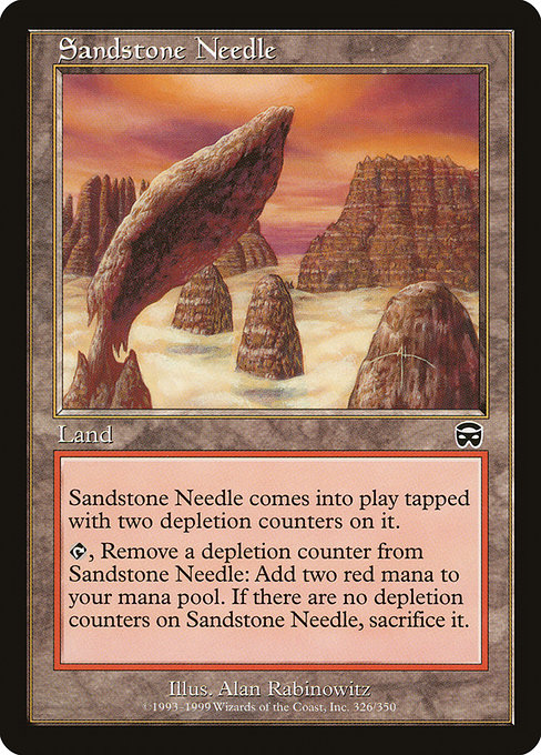 Sandstone Needle - Mercadian Masques Common Card