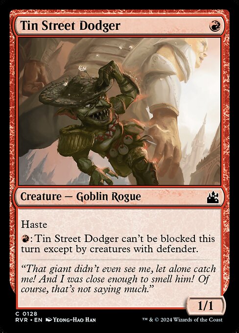 Tin Street Dodger - Ravnica Remastered Common Card
