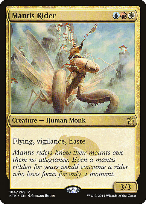 Mantis Rider - Khans of Tarkir Rare Card