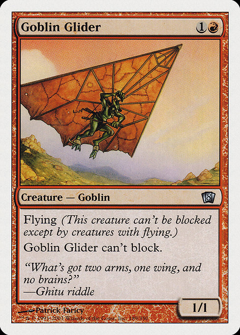 Goblin Glider - Eighth Edition Uncommon Card