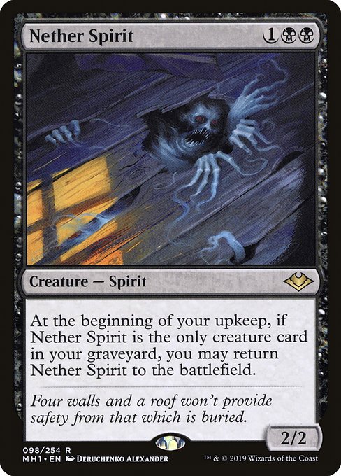 Nether Spirit - Modern Horizons Rare Card