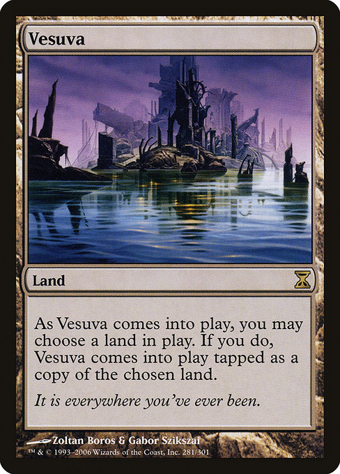 Vesuva - Time Spiral Rare Card