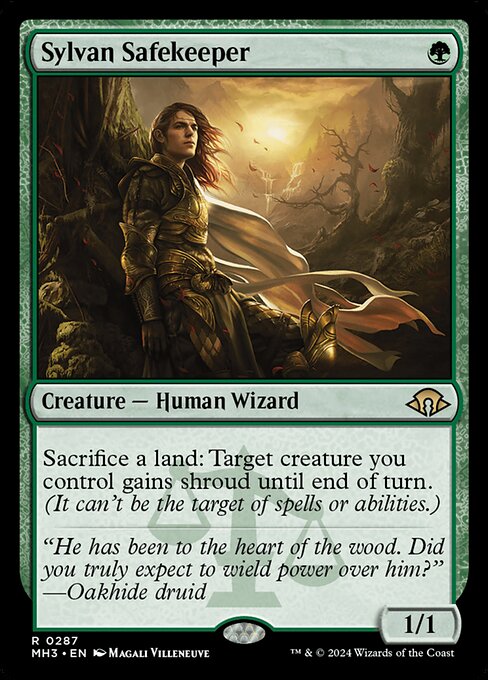 Sylvan Safekeeper - Modern Horizons 3 Rare Card