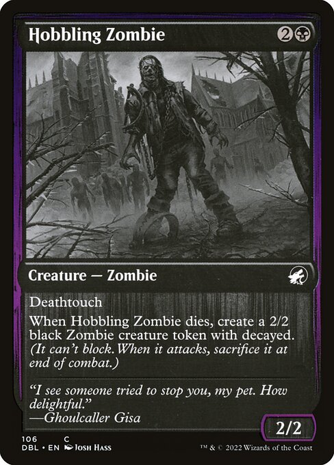 Hobbling Zombie - Innistrad: Double Feature Common Card