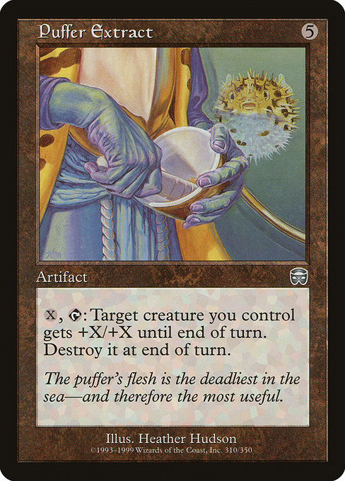 Puffer Extract - Mercadian Masques Uncommon Card