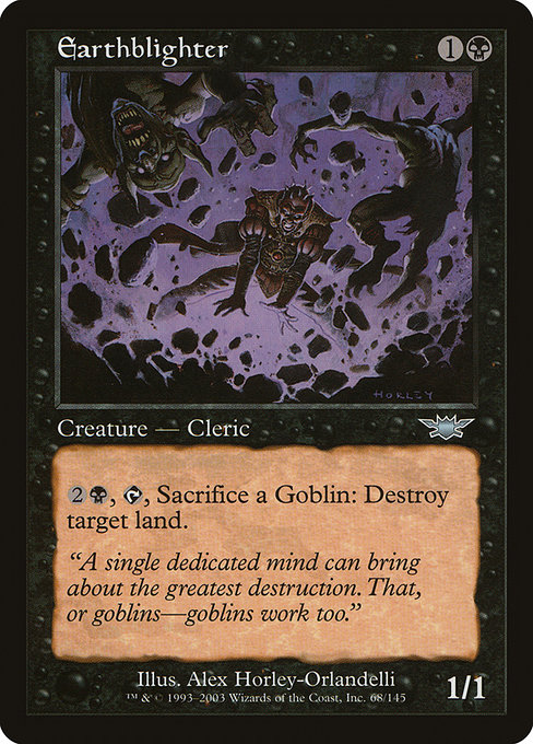 Earthblighter - Legions Uncommon Card
