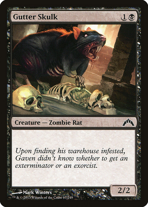 Gutter Skulk - Gatecrash Common Card