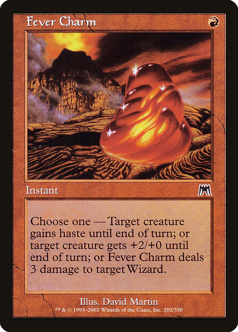 Fever Charm - Onslaught Common Card
