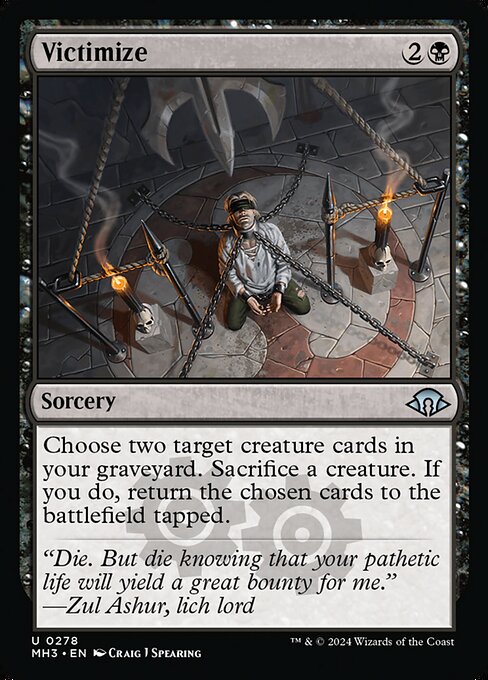 Victimize - Modern Horizons 3 Uncommon Card