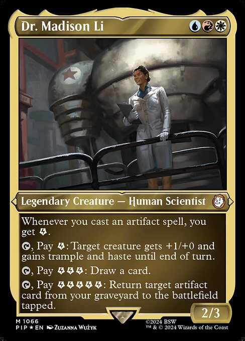 Dr. Madison Li - Fallout Mythic Card