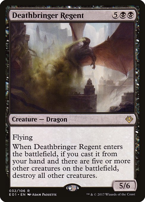 Deathbringer Regent - Archenemy: Nicol Bolas Rare Card