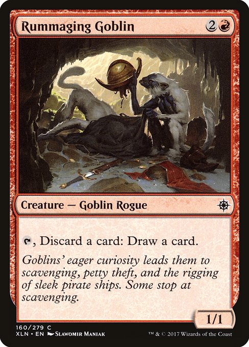 Rummaging Goblin - Ixalan Common Card