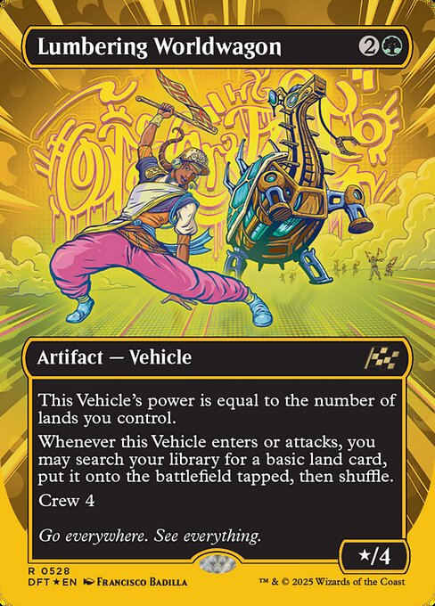 Lumbering Worldwagon - Aetherdrift Rare Card