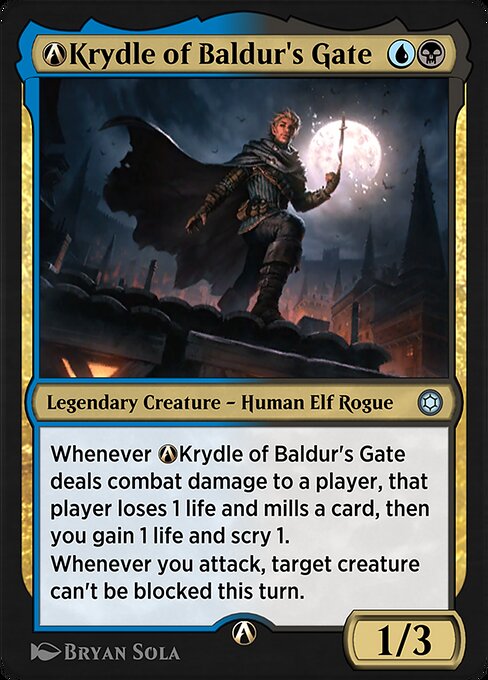 A-Krydle of Baldur's Gate - Adventures in the Forgotten Realms Uncommon Card