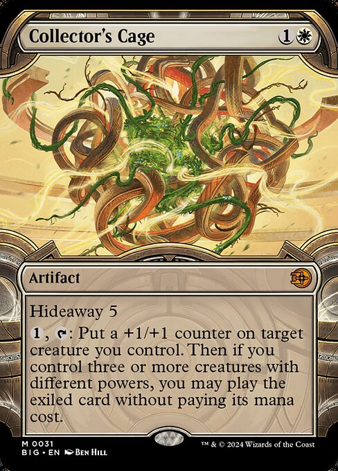Collector's Cage - The Big Score Mythic Card