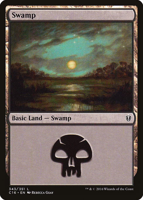Swamp - Commander 2016 Common Card