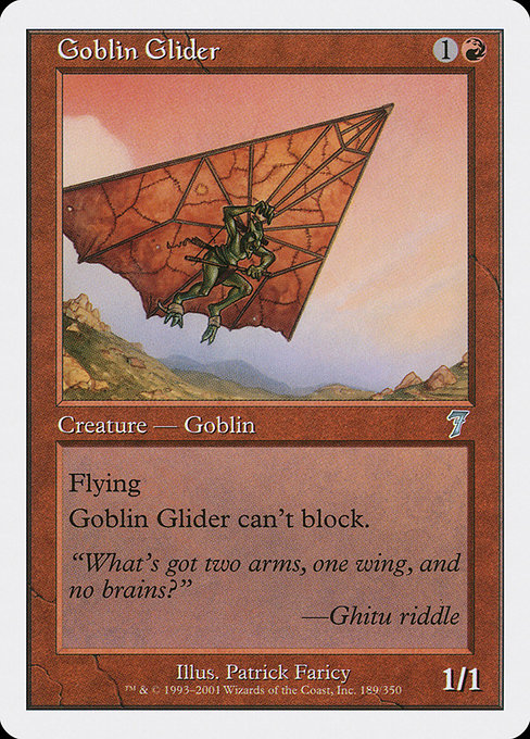 Goblin Glider - Seventh Edition Uncommon Card