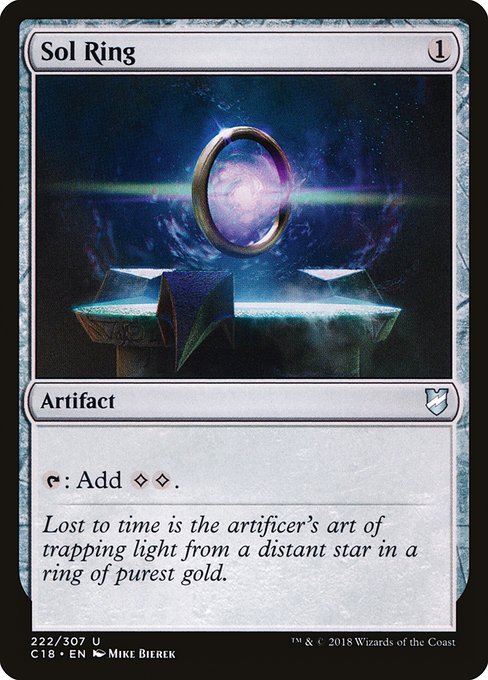 Sol Ring - Commander 2018 Uncommon Card